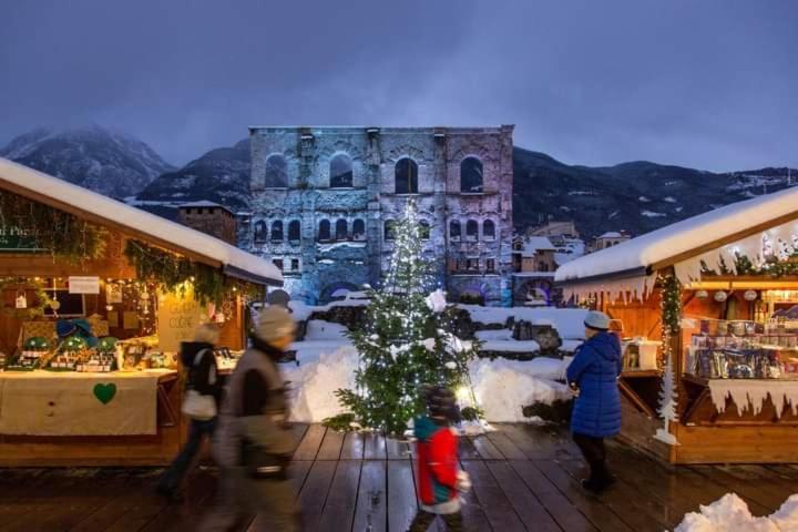Appartamento" Le Bourg 61" Vda Cir 0208 Aosta Buitenkant foto